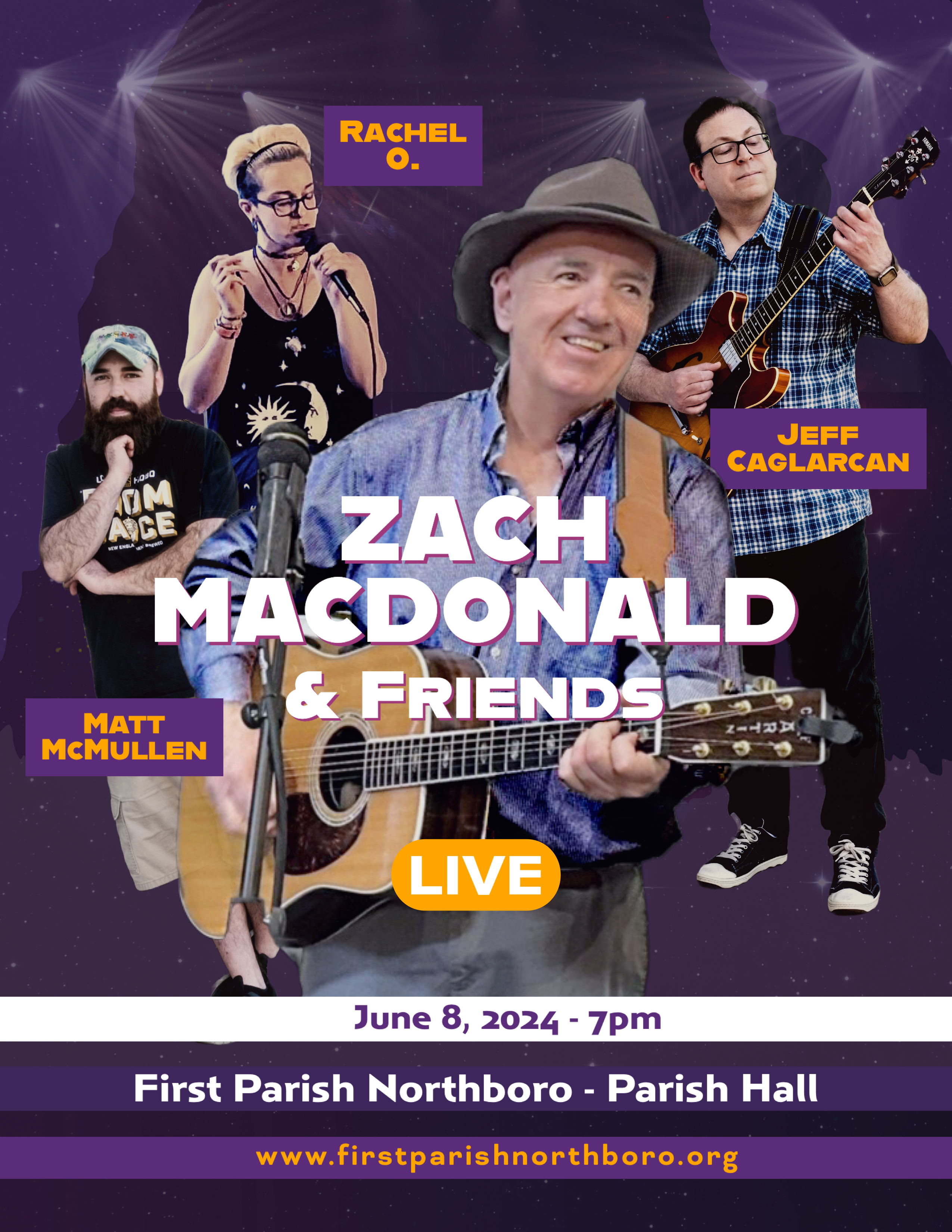 Zach MacDonald & Friends Concert